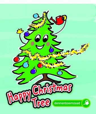 FF Bakkie doen met koffieplantzaden Zadengroet Amazing Greets Christmas Tree  (TP700710)