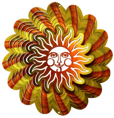 Najaarsbollen Windspinners Designer spinners Designer Sun 16 cm  (ISD310-6.5)