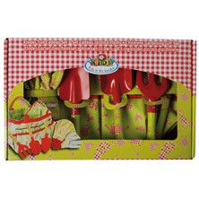 Kixx kinderhandschoenen Lollipop mt 6 Kinderhoek: Leer, Doe & Beleef Kinder tuinset in giftbox  (KG81)