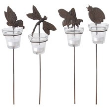 Art Design Druppel 50 mm Sfeerverlichting Tuinkandelaar insecten  (WL35)