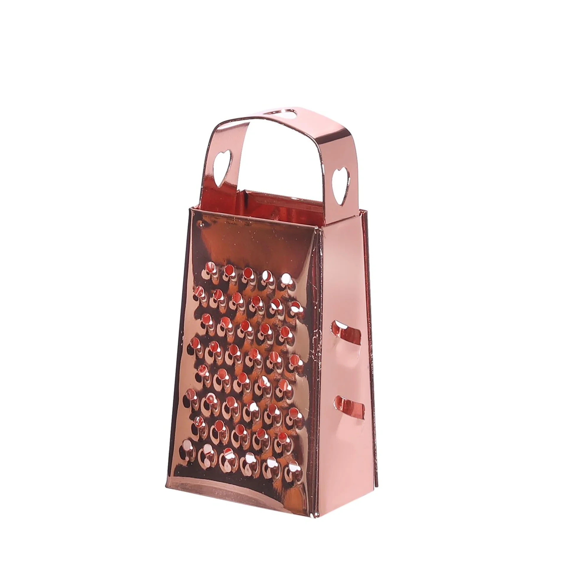 Rasp metaal koper 7,5x3,5x2,5 