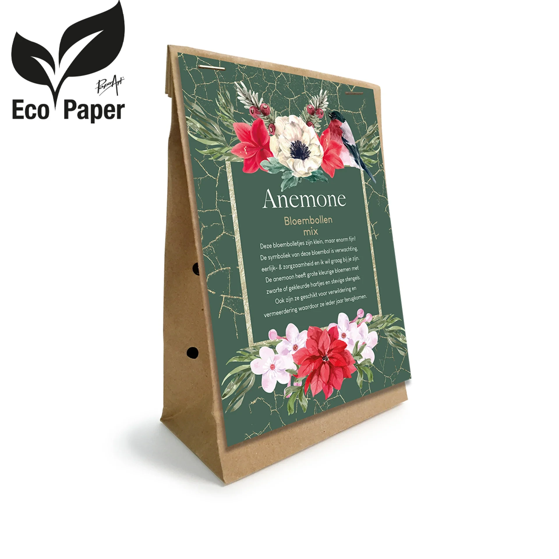 Anemone mix in geschenktas