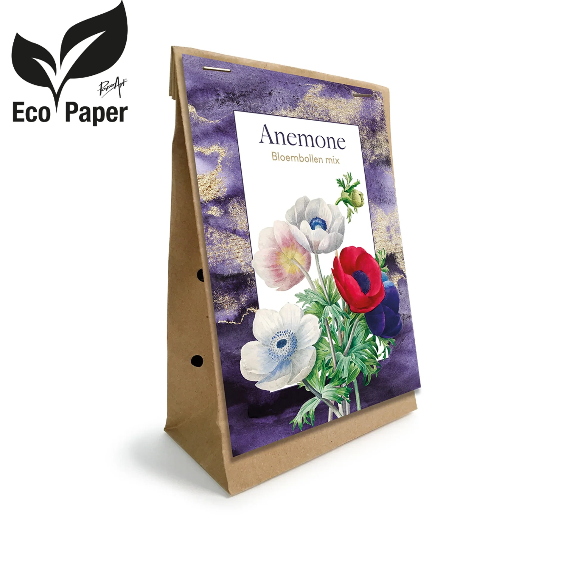 Anemone coronaria mix in geschenktas 
