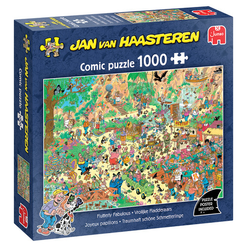 Puzzel Jan van Haasteren - Vrolijke Fladderaars (1000 st.)