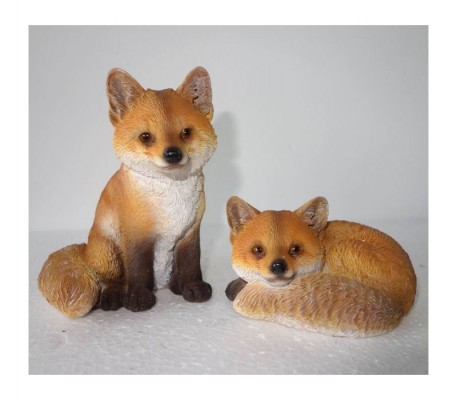 Vosjes 16 cm per 2. Afm. 7X9X12
