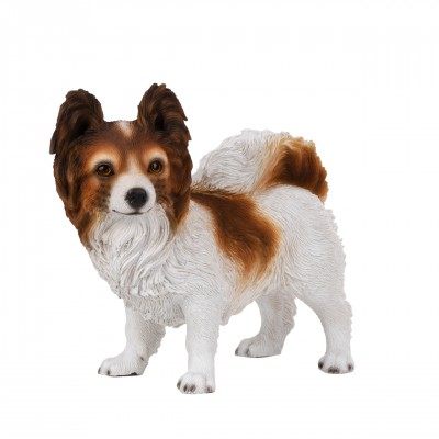 Levensecht beeld staande Chihuahua blond