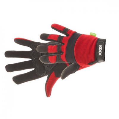 Kixx Handschoen Crude mt 10 rood-zwart