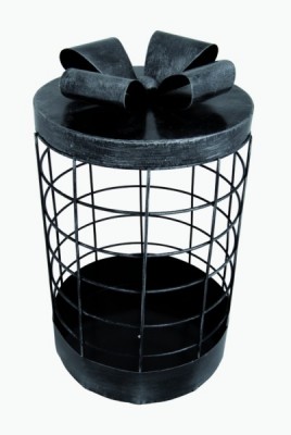 Draadfiguur cadeau rond