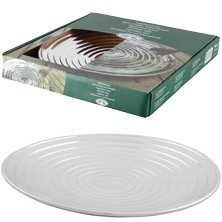 Metaal keramiek vogelbad 33 cm