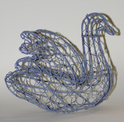 Gaasfiguur Zwaan 3D klein