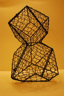 Gaasfiguur Kubus dubbel klein