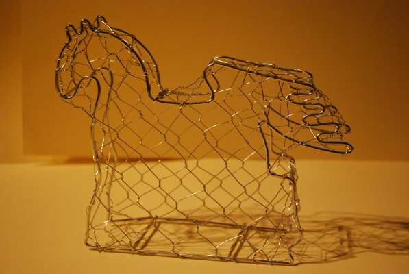 Gaasfiguur Paard klein