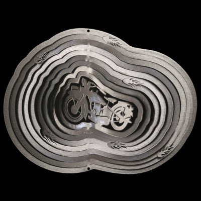 Motorbike 1225-KLEIN-ZILVER