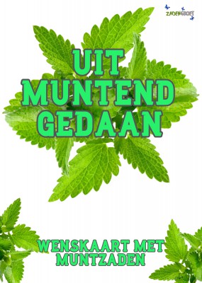 Uitmuntend gedaan + muntzaden