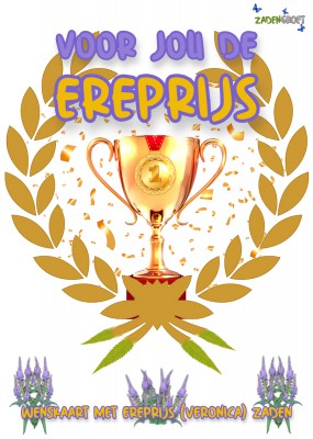 Je verdient de ereprijs met ereprijszaden