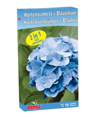 1,5 kg Hortensiamest NPK 6-3-6(+2) + Blauwkuur Osmo