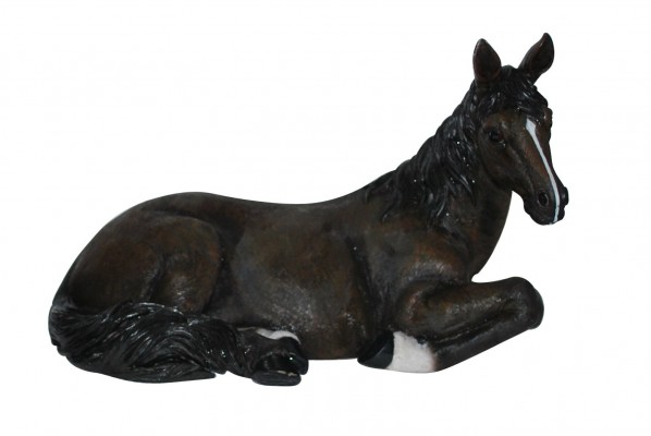 Paard liggend Stone Lite 26x16