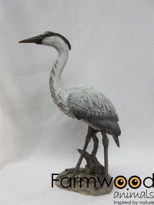 Levensechte Reiger 27x13x44
