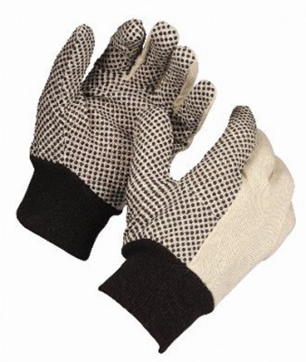 Heren tuinhandschoenen Large katoen met PVC