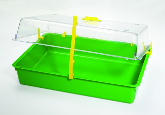 Kweekkasje Adrian 45x33x17 met beluchting,acc,groen