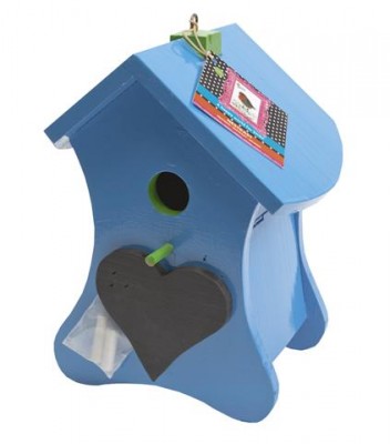Nestkast Buzzy Birds krijt Blauw