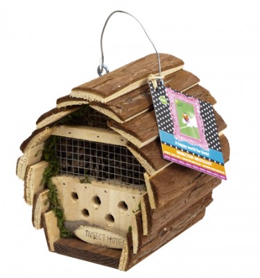 Insectenhotel boomschors