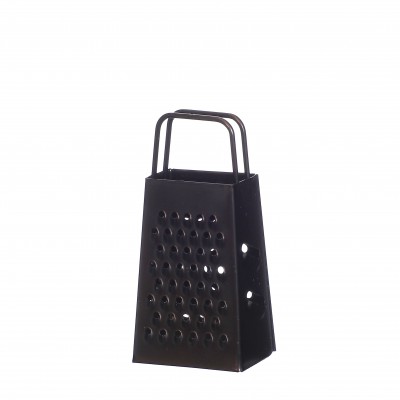 Rasp metaal zwart 7,5x3,5x2,5