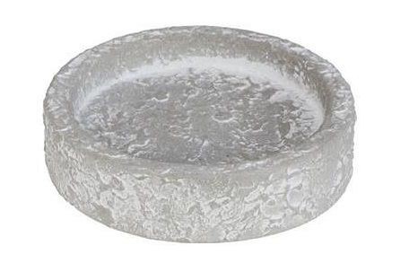 Schotel EBI cement licht grijs 8 cm